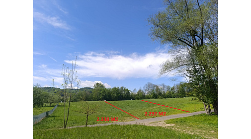 Stavební pozemek s výhledem, Lichnov, 2.338 m2, cena za 1 m2