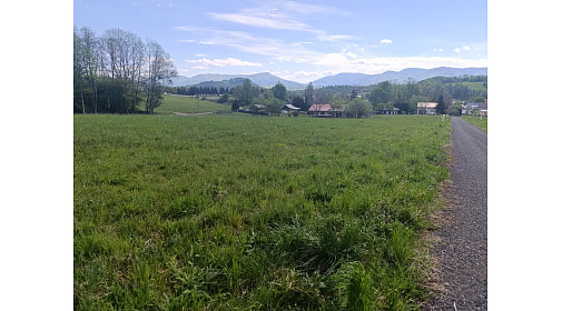 Stavební pozemek s výhledem na hory, Lichnov u Nového Jičína 2292 m2, cena za 1 m2