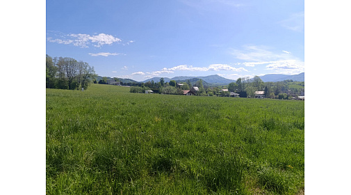 Stavební pozemek s výhledem na hory, Lichnov u Nového Jičína 1480 m2, cena za 1 m2